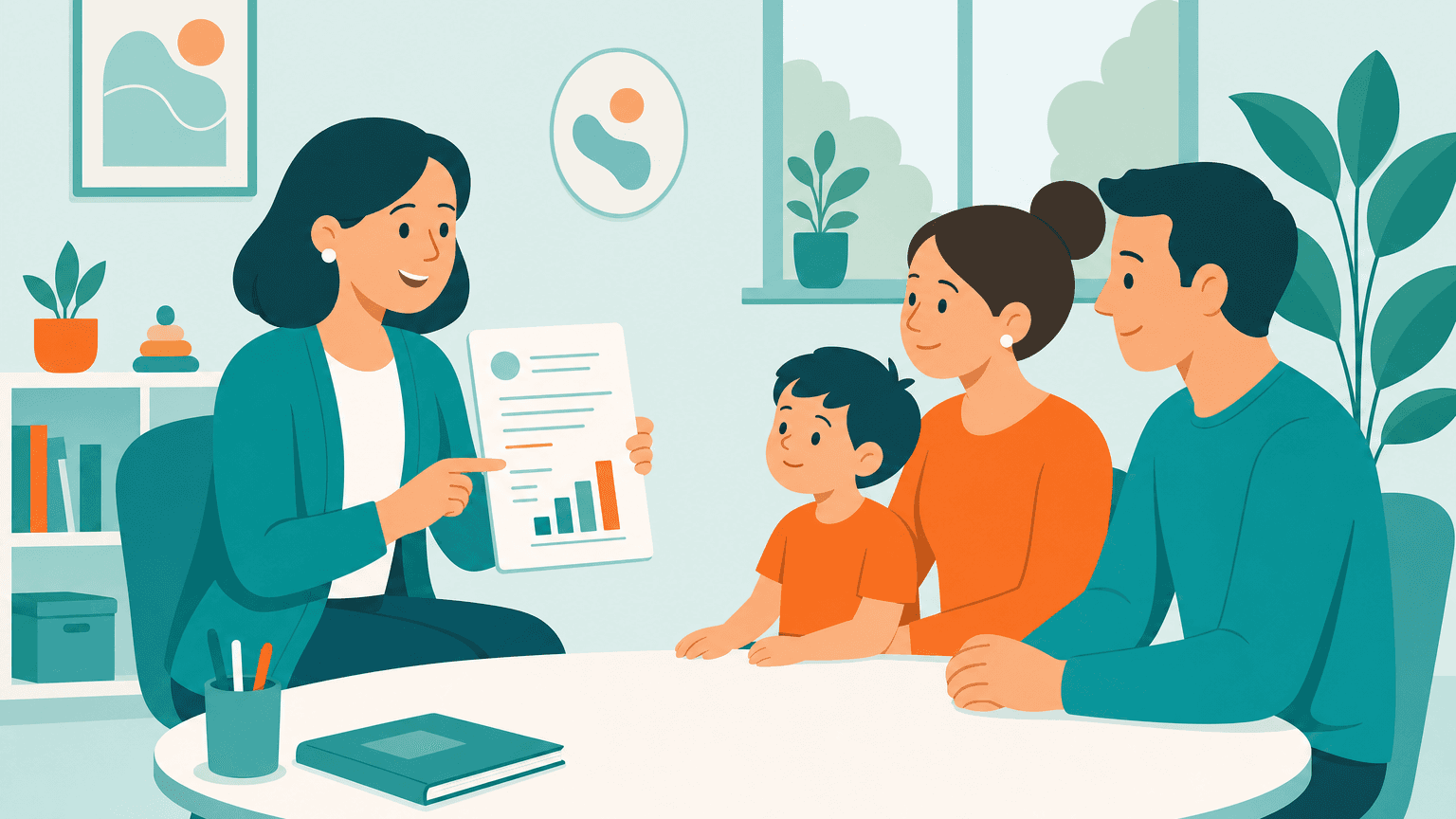 Restitution du bilan orthophonique : conduire l'entretien avec les parents